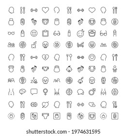 People line icon. Vector symbol in trendy flat style on white background. Business sing for design.