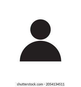 People line icon vector template.