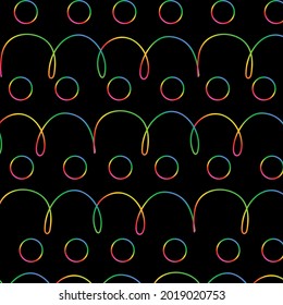 People line lgbt vector pattern