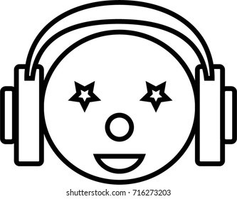The people are listening fun vector background