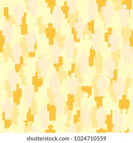 People. Little people.Scattered figures of little men. Vector graphics