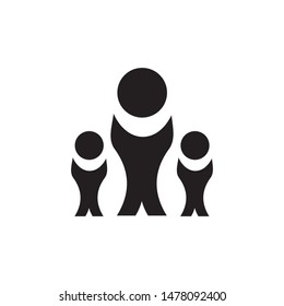 People log template vector icon design
