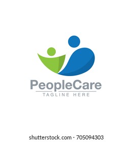 Similar Images, Stock Photos & Vectors of People Care Logo Template