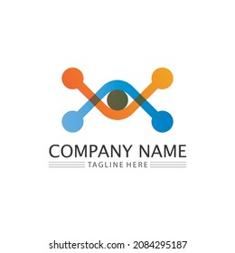 People logo and community Icon work group Vector illustration design