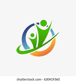 people logo design