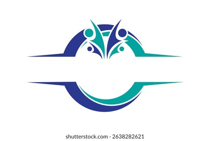 people logo design icon vector community logo template