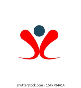 people logo design modern template
