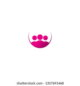 People Logo Design Tamplate