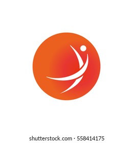 People Logo Design Template.