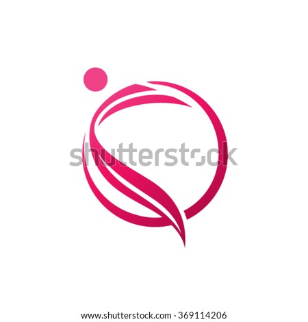 People Logo Design Template.