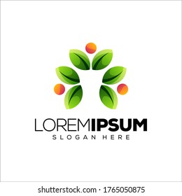 people logo design vector illustration