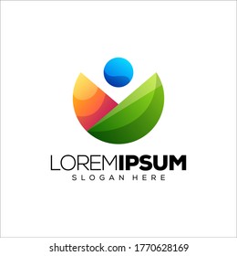 people logo design vector illustration