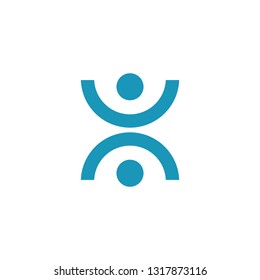 People logo design vector template