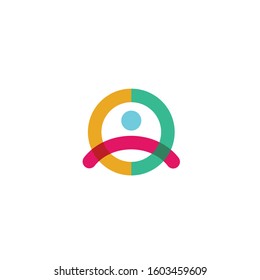 people logo design vector template sign icon