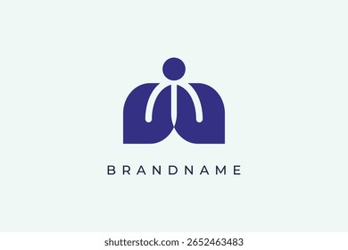 Plantilla de Vector de diseño de logotipo de Personas.