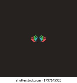 People logo icon element concept vector illustrations .