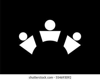 people, logo, icon, vector illustration eps10