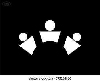 people, logo, icon, vector illustration eps10