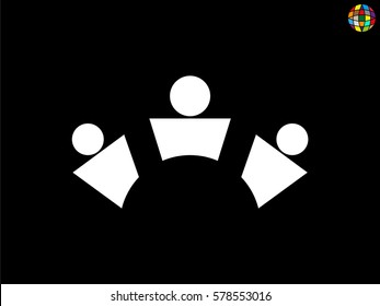 people, logo, icon, vector illustration eps10