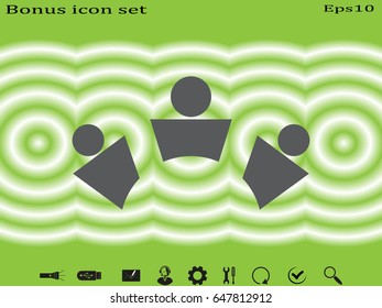 people, logo, icon, vector illustration eps10