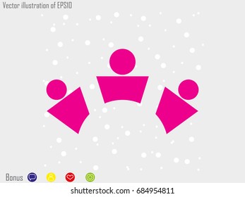people, logo, icon, vector illustration eps10
