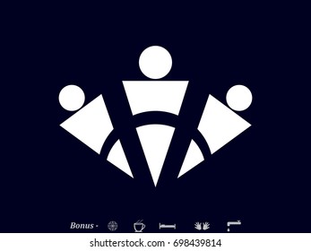 people, logo, icon, vector illustration eps10