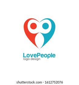 People Logo and Icon Vector Template