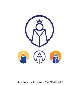 Logo für Menschen, Team, Succes People Work, Group and Community, Group Company and Business Logo, Vektorgrafik und Design Pflege, Familiensymbol Succes Logo