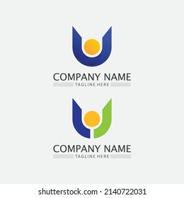 Logotipo de personas, equipo, trabajo de personas exitosas, grupo y comunidad, vectores de logotipo de empresa y empresa y diseño Cuidado, icono de familia Logotipo de éxito