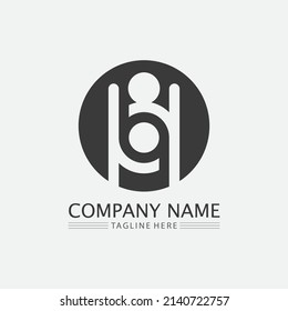 People logo, Team, Succes people work, Group and Community, Group Company and Business logo vector and design Care, Family icon Succes logo