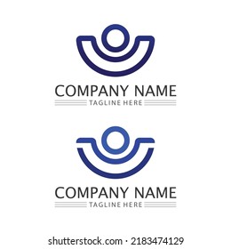 People logo, Team, Succes people work, Group and Community, Group Company and Business logo vector and design Care, Family icon Succes logo
