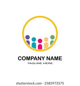 People logo  Team  Succes people work  Group and Community  Group Company and Business logo vector and design Care  Family icon Succes logo