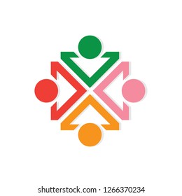 people logo template