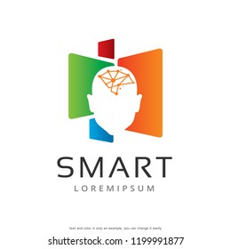 People Logo Template Design Vector, Emblem, Concept Design, Creative Symbol, Icon