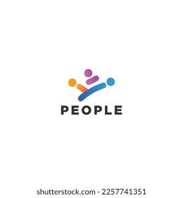 People Logo Template, logo, family vector design template