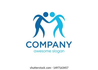 people logo template ready to use