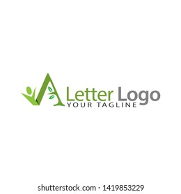 A people logo template, stock logo template