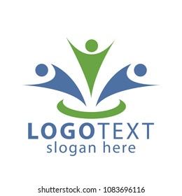 People Logo template Vector