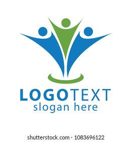 People Logo template Vector