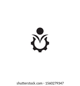 People logo template vector icon design