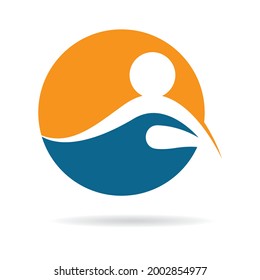 People logo template vector icon design