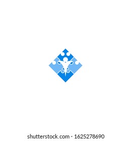 people logo vector Creative design template