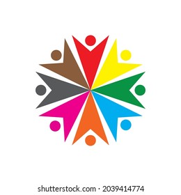 people logo vector design templet