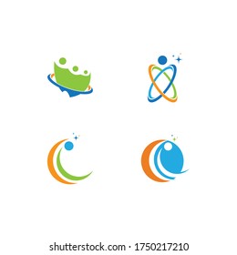 people logo vector icon template