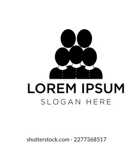 people logo vector illustration isolated on white background