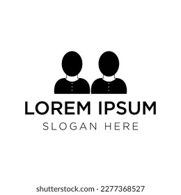 people logo vector illustration isolated on white background