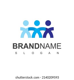 Vector De Logotipos De Personas Con Fondo Blanco Aislado