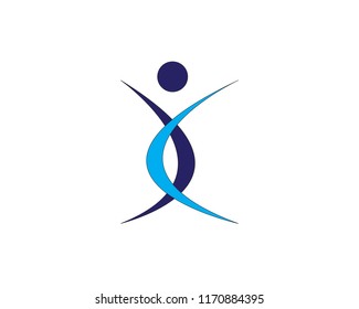 People logo vector template

