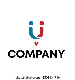 people logo vector template icon 