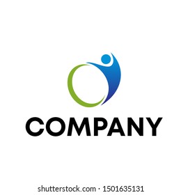 people logo vector template icon 